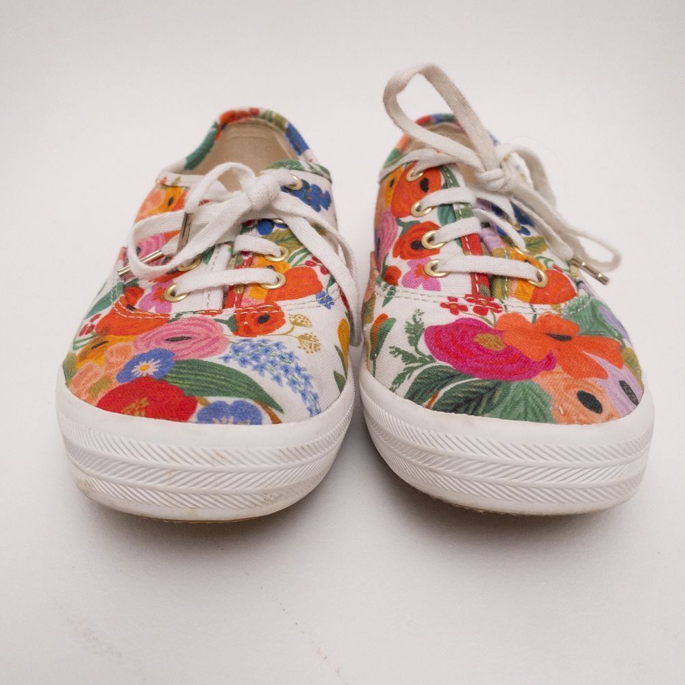 KEDS x RIFLE PAPER CO. Champion Garden Party Sneaker Size 6 - Picture 5 of 12
